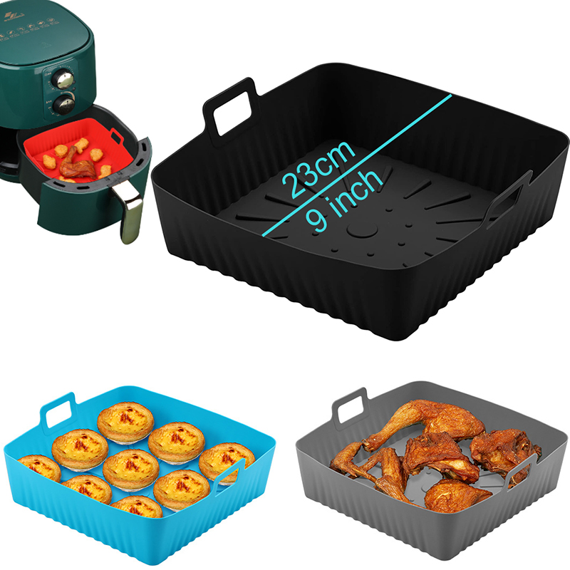 Large 23cm Air Fryer Silicone  - огляд і ціна Air Fryer Silicone Pot Liner