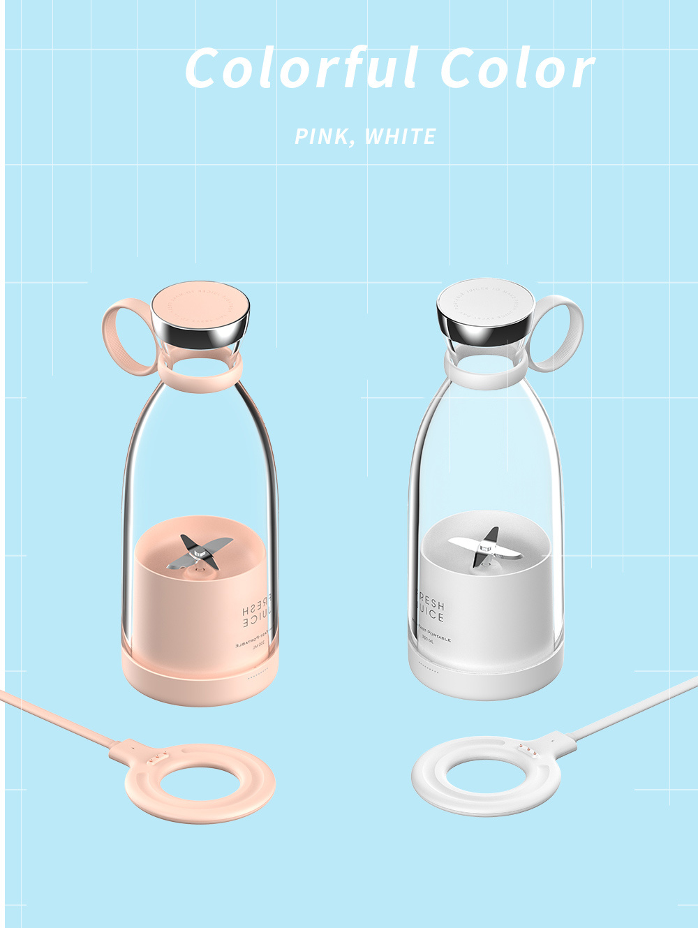 usb Charger for portable juice - огляд і ціна Portable Blender Usb Rechargeable