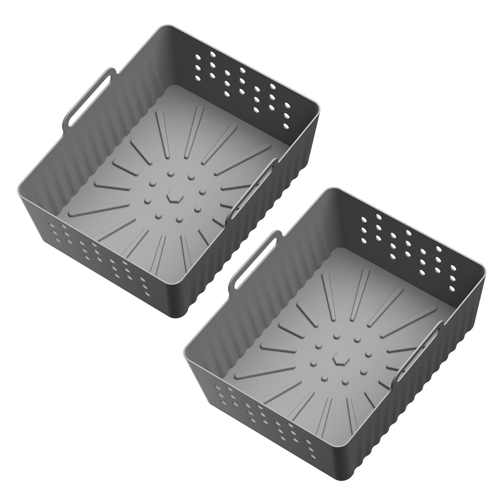 NEW HOT In Stock-2PCS Air Frye - огляд і ціна Air Fryer Silicone Pot Liner