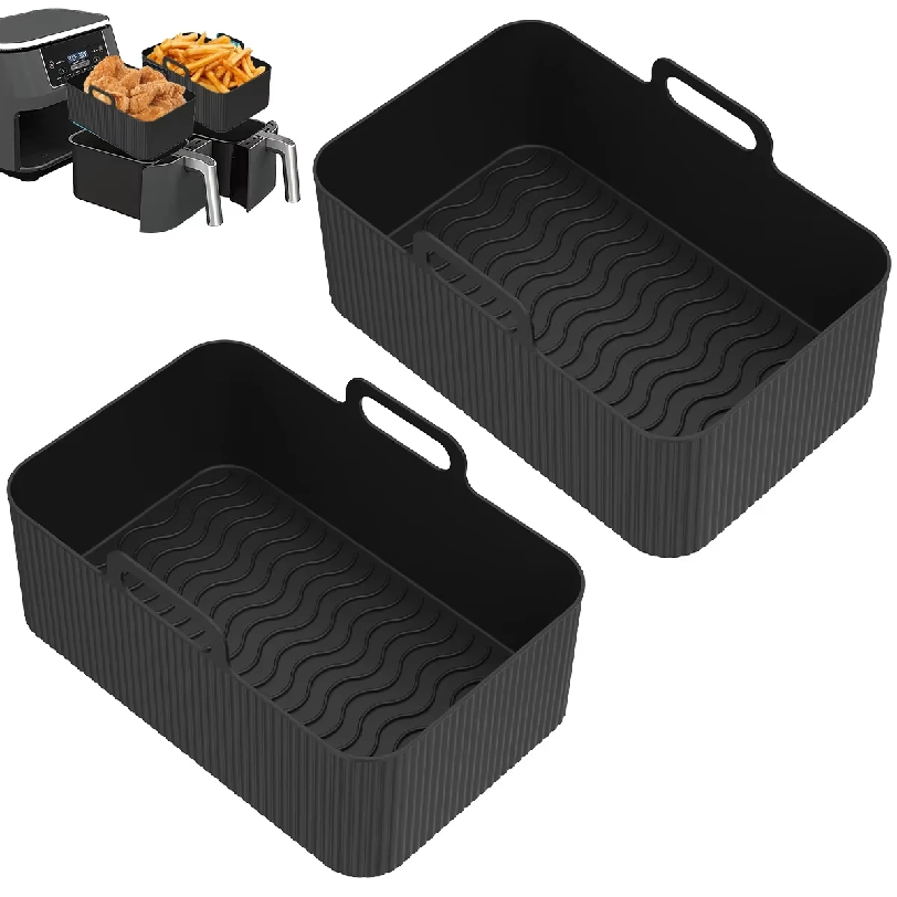 2Pcs Air Fryer Silicone Pot Ai - огляд і ціна Air Fryer Silicone Pot Liner