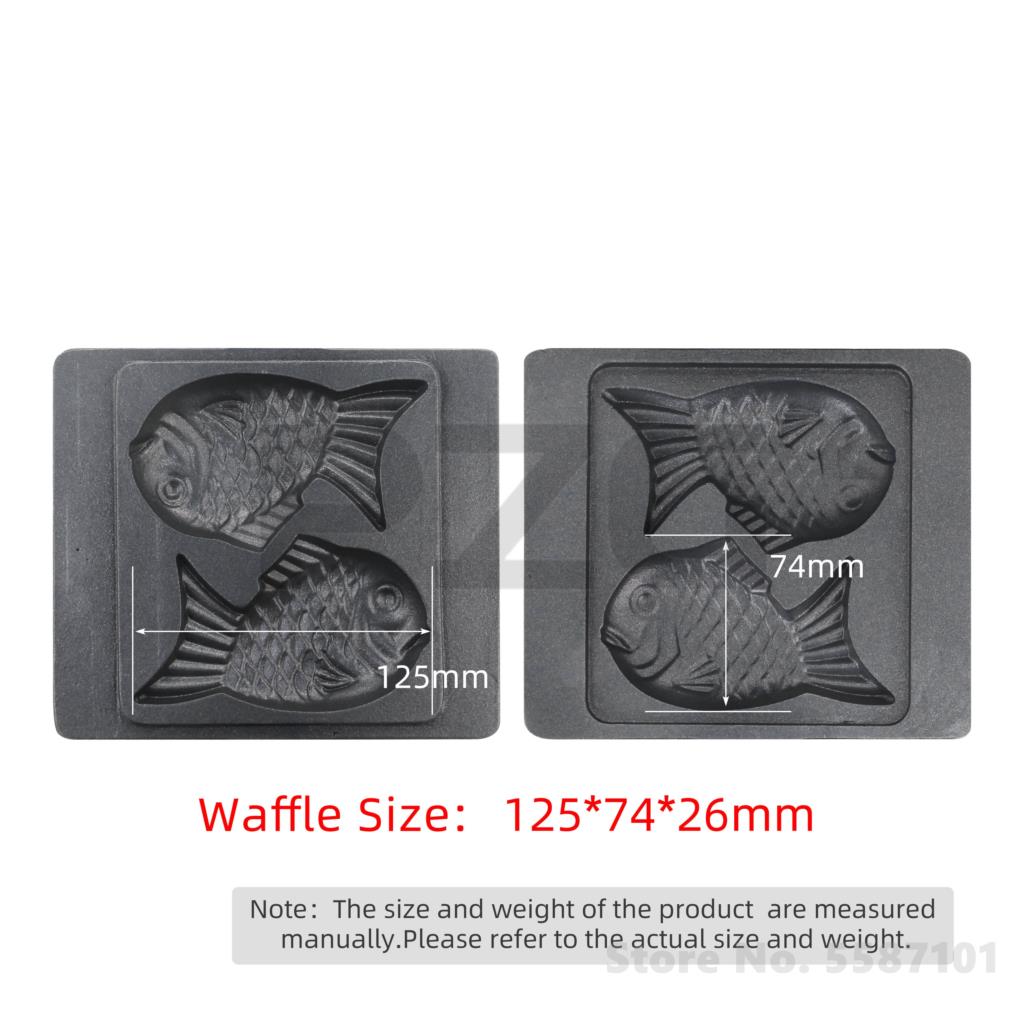 Stainless Steel Gas Taiyaki Ma - огляд і ціна Mini Waffle Maker Machine