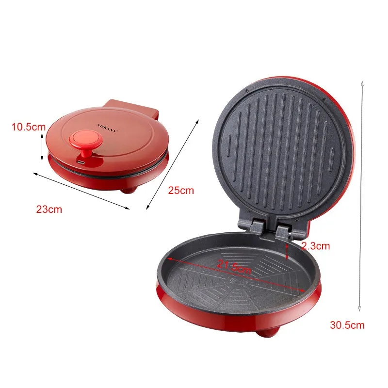 110V Electric Pizza Machine, D - огляд і ціна Mini Waffle Maker Machine