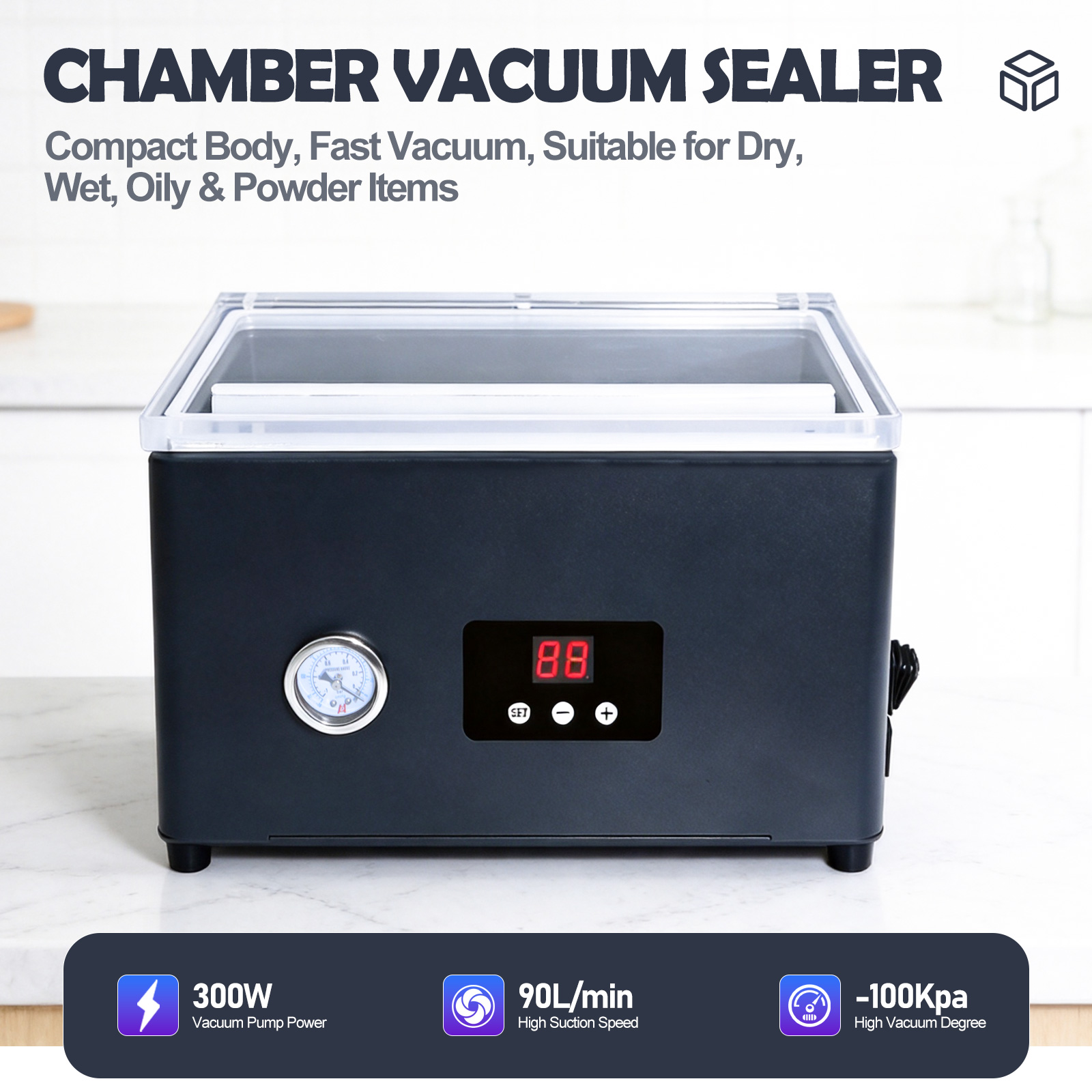 ZM-CVS300 Food Vacuum Sealer M - огляд і ціна Food Vacuum Sealer Machine