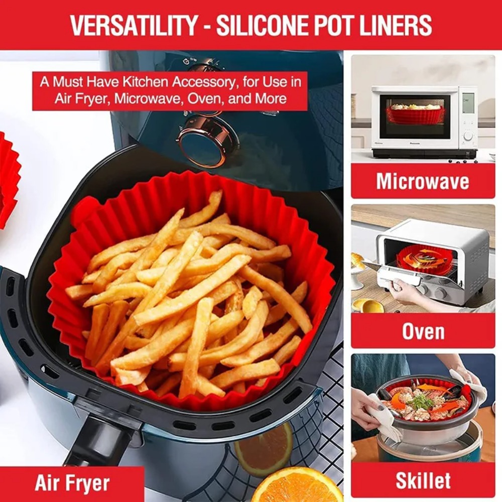 Air Fryer Silicone Basket Reus - огляд і ціна Air Fryer Silicone Pot Liner