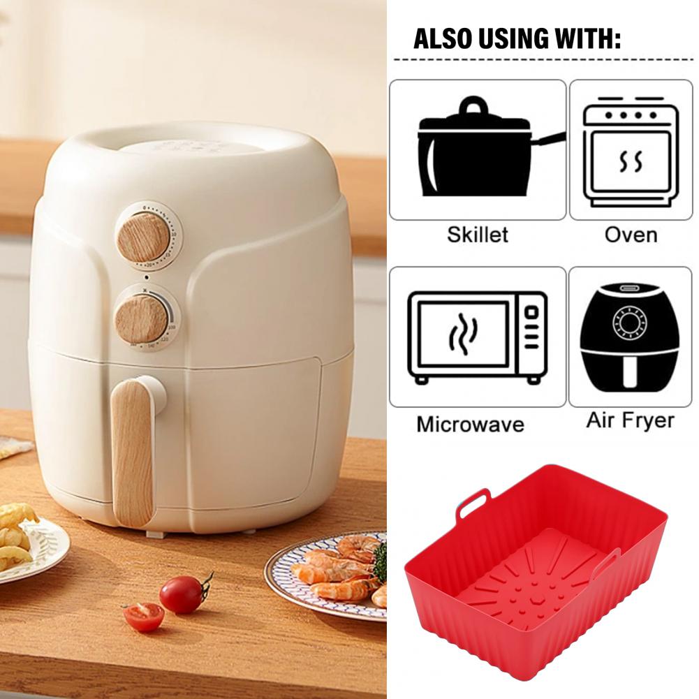 Air Fryers Pan Useful Fryers P - огляд і ціна Air Fryer Silicone Pot Liner