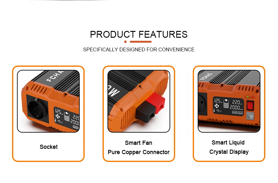 1800W Power Inverter DC 12V to - огляд і ціна Home Appliances
