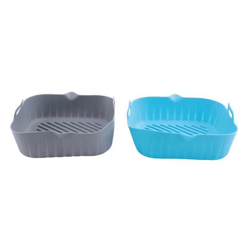 NEW HOT In Stock-2 Pcs Large A - огляд і ціна Air Fryer Silicone Pot Liner